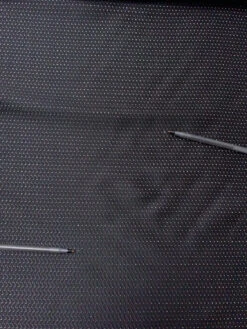 Chevron Lurex Dot Silk Necktie Jacquard Brocade - Black / Silver -Fabrics And Fabrics Store 15845 2 f2afd19b 0ea5 46d3 b5e0 d8513ab4f1e0