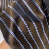 Vertical Striped Silk Necktie Jacquard Brocade - Sky Blue / Navy / Brown 2 Vertical Striped Silk Necktie Jacquard Brocade - Sky Blue / Navy / Brown -Fabrics And Fabrics Store 15871 7