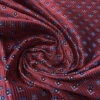 Squares And Diagonal Striped Silk Necktie Jacquard Brocade - Red / Navy / Blues 1 Squares And Diagonal Striped Silk Necktie Jacquard Brocade - Red / Navy / Blues -Fabrics And Fabrics Store 15904 1