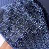 Circular Link Silk Necktie Jacquard Brocade - Blues / Black 1 Circular Link Silk Necktie Jacquard Brocade - Blues / Black -Fabrics And Fabrics Store 15932 7