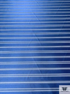 Horizontal Striped Silk Necktie Jacquard Brocade - Blue / Grey 13 Horizontal Striped Silk Necktie Jacquard Brocade - Blue / Grey -Fabrics And Fabrics Store 15938 3