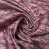 Tentacle Web Silk Necktie Jacquard Brocade - Dusty Rose / Grey -Fabrics And Fabrics Store 15941 1