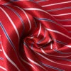 Horizontal Striped Silk Necktie Jacquard Brocade - Red / White / Blue 2 Horizontal Striped Silk Necktie Jacquard Brocade - Red / White / Blue -Fabrics And Fabrics Store 15993 1