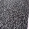 Paisley Silk Necktie Jacquard Brocade - Black / White -Fabrics And Fabrics Store 16071 6
