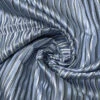 Wavy Striations Silk Necktie Jacquard Brocade - Dusty Blue / White / Grey -Fabrics And Fabrics Store 16091 1