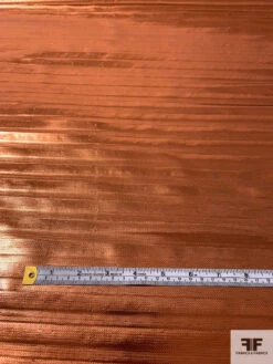 Pleated Lamé - Copper -Fabrics And Fabrics Store 16227 5