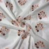 Floral Embroidered Cotton Lawn - Off-White / Yellow / Pink / Black 1 Floral Embroidered Cotton Lawn - Off-White / Yellow / Pink / Black -Fabrics And Fabrics Store 16271 1