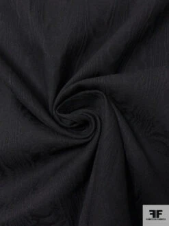 Lela Rose Moiré Stretch Cotton Twill - Black 12 Lela Rose Moiré Stretch Cotton Twill - Black -Fabrics And Fabrics Store 16380 2