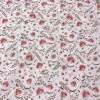 Jovial Leaf Stems And Floral Printed Cotton Lawn - Brown / Pinks / White 1 Jovial Leaf Stems And Floral Printed Cotton Lawn - Brown / Pinks / White -Fabrics And Fabrics Store 16484 3