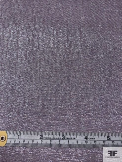 J Mendel Italian Lurex Pinstriped Silk Chiffon - Shimmery Lavender 15 J Mendel Italian Lurex Pinstriped Silk Chiffon - Shimmery Lavender -Fabrics And Fabrics Store 16635 6