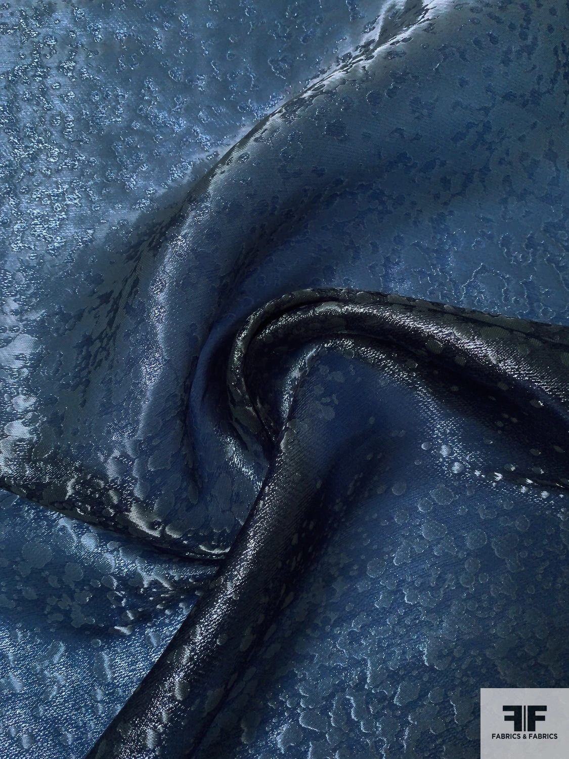 J Mendel Italian Novelty Metallic Horsehair - Navy 3 J Mendel Italian Novelty Metallic Horsehair - Navy