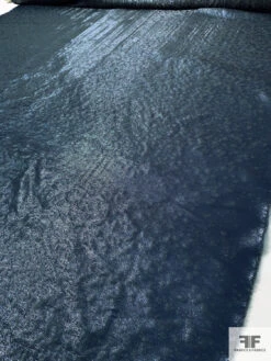 J Mendel Italian Novelty Metallic Horsehair - Navy 17 J Mendel Italian Novelty Metallic Horsehair - Navy -Fabrics And Fabrics Store 16642 7