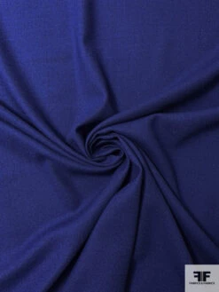 Solid Wool Crepe - Royal Blue 10 Solid Wool Crepe - Royal Blue -Fabrics And Fabrics Store 16731 2