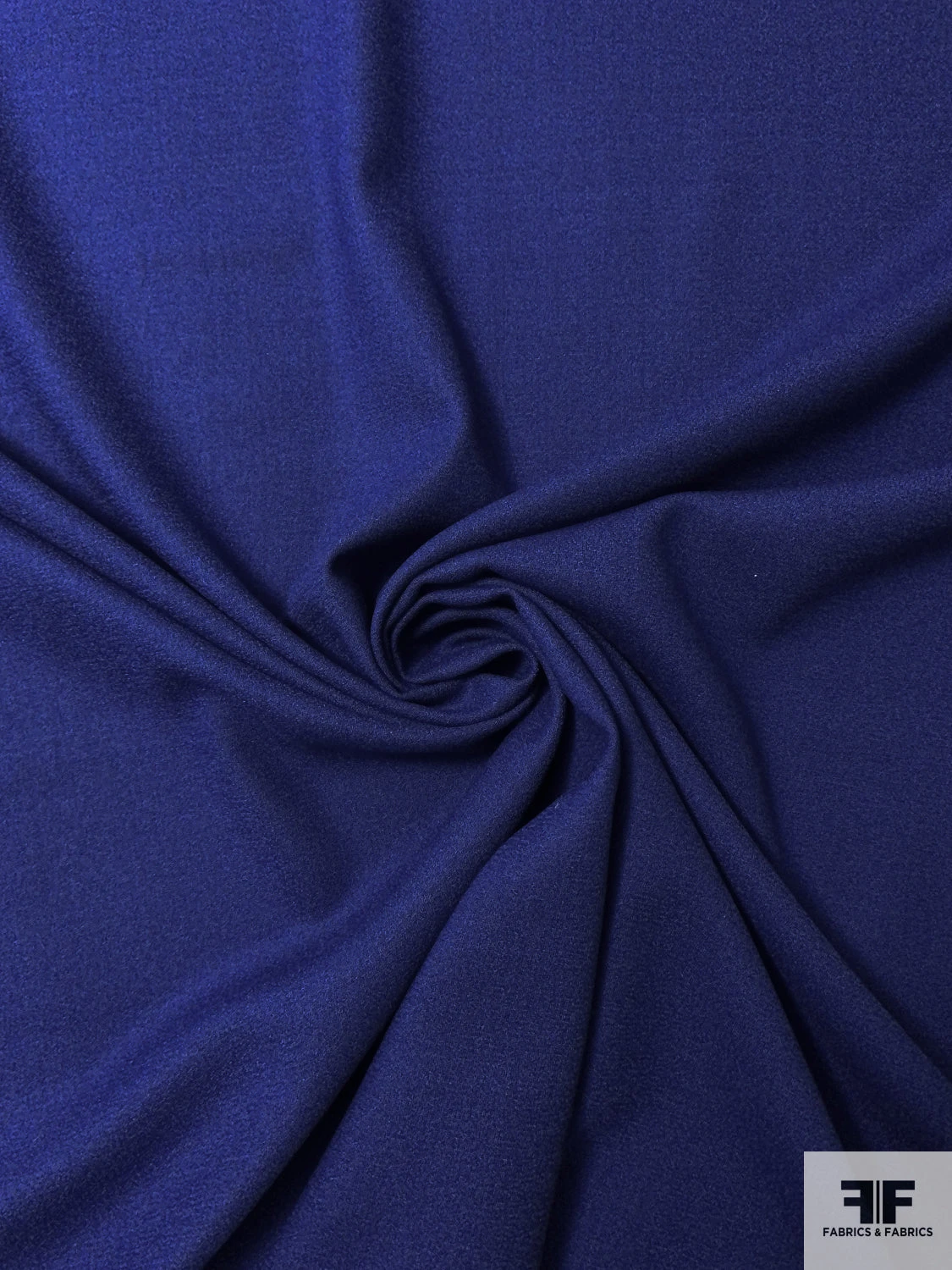 Solid Wool Crepe - Royal Blue 5 Solid Wool Crepe - Royal Blue - Image 3