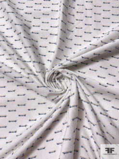 French Novelty Metallic Detailed Cotton Shirting - White / Blue / Gold 12 French Novelty Metallic Detailed Cotton Shirting - White / Blue / Gold -Fabrics And Fabrics Store 16896 2 d16985ea fd2b 4645 a623 e51bbe8d2a6f