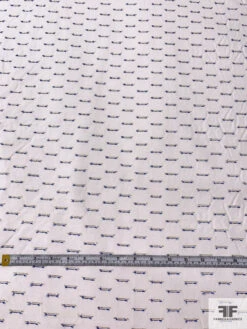 French Novelty Metallic Detailed Cotton Shirting - White / Blue / Gold 14 French Novelty Metallic Detailed Cotton Shirting - White / Blue / Gold -Fabrics And Fabrics Store 16896 5 fd4fce81 fd01 41da a310 6a93770c0577