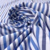 Vertical Striped Cotton Shirting - Blues / White 2 Vertical Striped Cotton Shirting - Blues / White -Fabrics And Fabrics Store 17087 3
