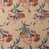 Floral Printed Cotton Canvas - Beige / Dusty Blue / Dusty Coral 1 Floral Printed Cotton Canvas - Beige / Dusty Blue / Dusty Coral -Fabrics And Fabrics Store 17299 4