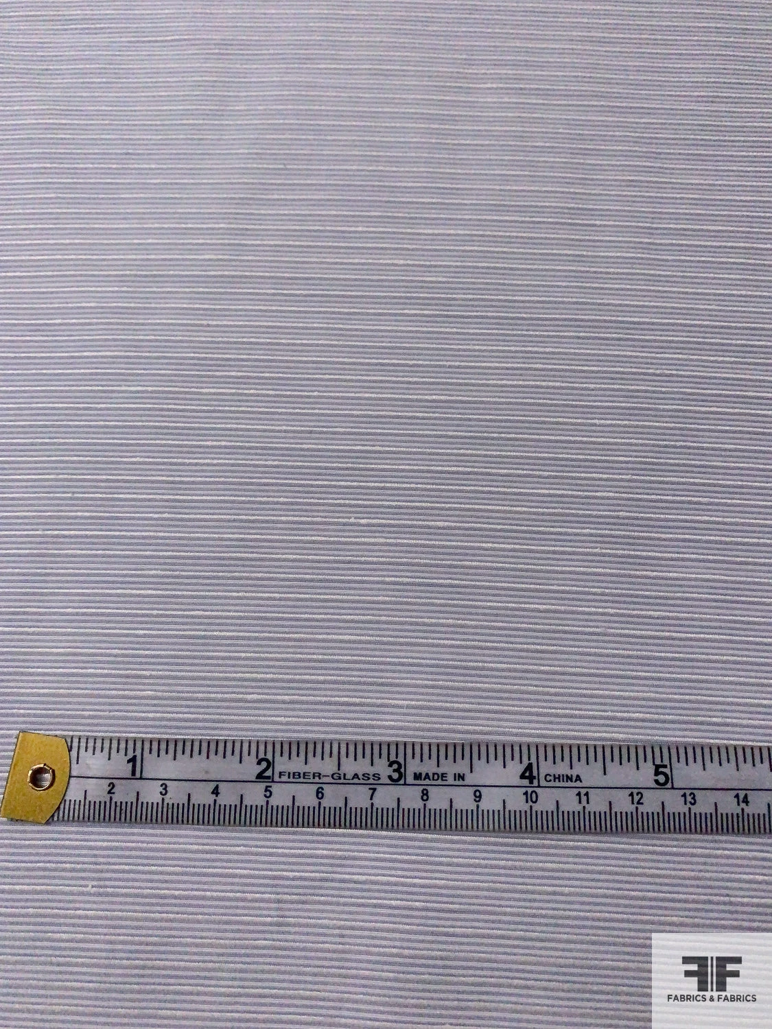 Soft Ottoman Silk And Cotton Shirting - Pale Lavender / Off-White 4 Soft Ottoman Silk And Cotton Shirting - Pale Lavender / Off-White - Image 2