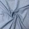 Vertical Striped Yarn-Dyed Cotton Shirting - Steel Blue / Off-White 2 Vertical Striped Yarn-Dyed Cotton Shirting - Steel Blue / Off-White -Fabrics And Fabrics Store 17322 1