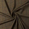 Italian Plaid Herringbone Wool Tweed Suiting - Brown / Sage / Blue / Red 2 Italian Plaid Herringbone Wool Tweed Suiting - Brown / Sage / Blue / Red -Fabrics And Fabrics Store 17359 1