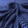 Italian Diagonal Chevron Yarn-Dyed Lightweight Wool Suiting - Blue / Black 1 Italian Diagonal Chevron Yarn-Dyed Lightweight Wool Suiting - Blue / Black -Fabrics And Fabrics Store 17422 3