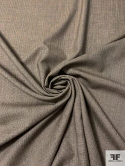 Plain-Weave Fine Wool Suiting - Earthy Beige 11 Plain-Weave Fine Wool Suiting - Earthy Beige -Fabrics And Fabrics Store 17423 2