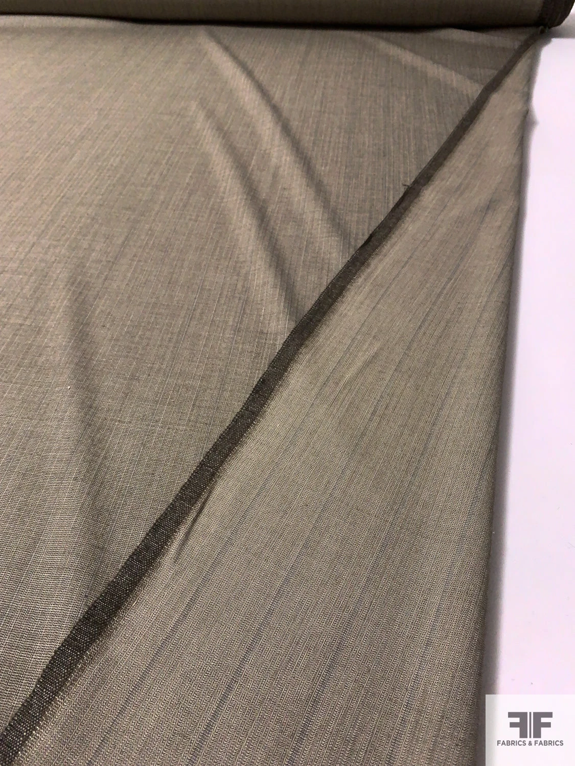 Plain-Weave Fine Wool Suiting - Earthy Beige 7 Plain-Weave Fine Wool Suiting - Earthy Beige - Image 5