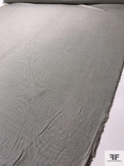 Italian Virgin Wool And Silk Fine Suiting - Black / Off-White / Light Grey 12 Italian Virgin Wool And Silk Fine Suiting - Black / Off-White / Light Grey -Fabrics And Fabrics Store 17438 7