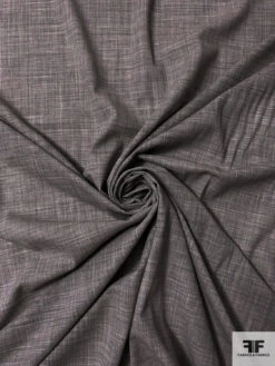 Italian Fine Plain-Weave Stretch Wool Suiting - Grey 11 Italian Fine Plain-Weave Stretch Wool Suiting - Grey -Fabrics And Fabrics Store 17464 2
