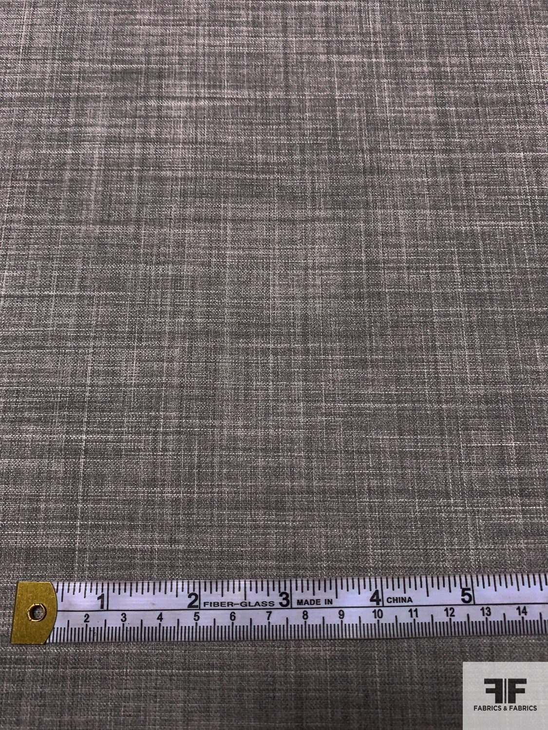 Italian Fine Plain-Weave Stretch Wool Suiting - Grey 8 Italian Fine Plain-Weave Stretch Wool Suiting - Grey - Image 6