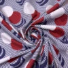 Circle Crescents Printed Cotton Poplin - Navy / Red / White 2 Circle Crescents Printed Cotton Poplin - Navy / Red / White -Fabrics And Fabrics Store 17551 1