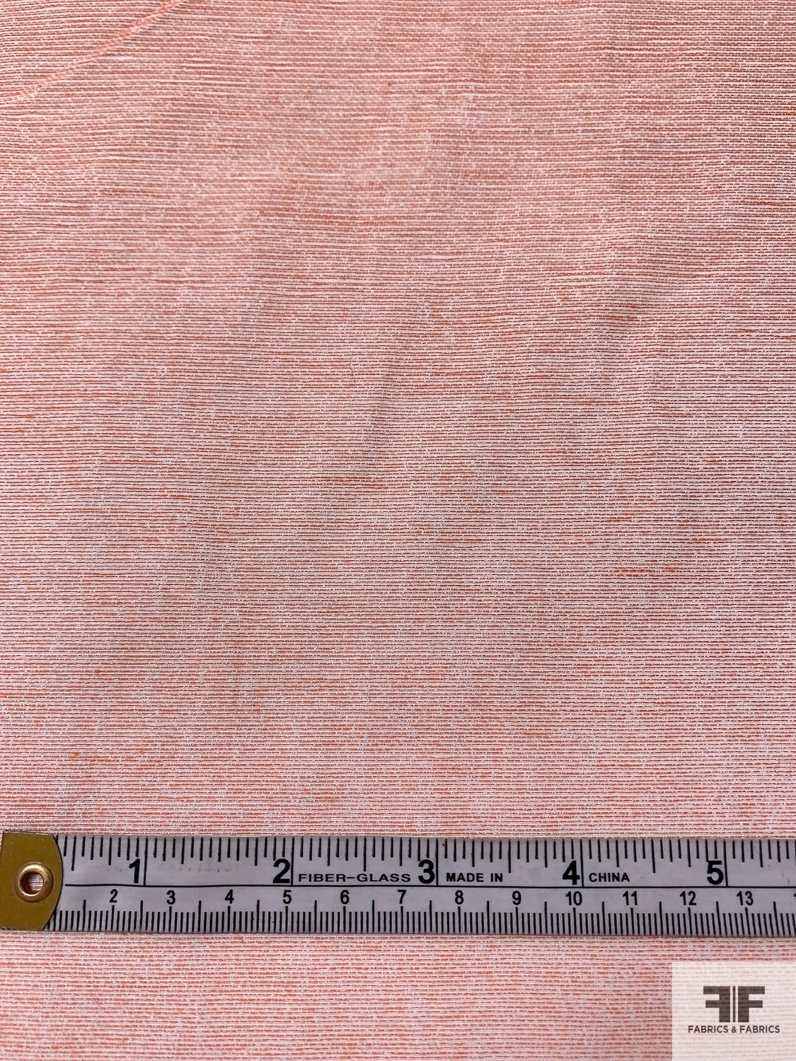 Woven Ombré Cotton Poplin - Orange / Off-White 7 Woven Ombré Cotton Poplin - Orange / Off-White - Image 5