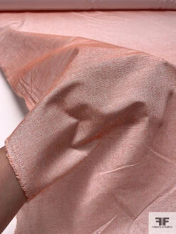 Woven Ombré Cotton Poplin - Orange / Off-White 17 Woven Ombré Cotton Poplin - Orange / Off-White -Fabrics And Fabrics Store 17567 9