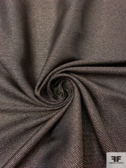 Italian Micro-Checkered Pique Lamé Brocade - Black / Gold 12 Italian Micro-Checkered Pique Lamé Brocade - Black / Gold -Fabrics And Fabrics Store 17604 1