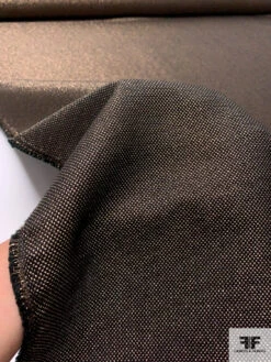 Italian Micro-Checkered Pique Lamé Brocade - Black / Gold 16 Italian Micro-Checkered Pique Lamé Brocade - Black / Gold -Fabrics And Fabrics Store 17604 7