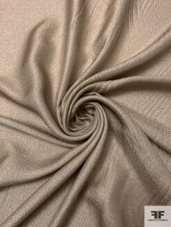 Italian Solid Soft Silk Lamé - Light Gold / Grey 10 Italian Solid Soft Silk Lamé - Light Gold / Grey -Fabrics And Fabrics Store 17605 2