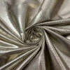 Italian Solid Twill-Weave Lamé - Silvery-Gold -Fabrics And Fabrics Store 17610 1