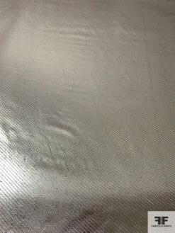 Italian Solid Twill-Weave Lamé - Silvery-Gold 15 Italian Solid Twill-Weave Lamé - Silvery-Gold -Fabrics And Fabrics Store 17610 4