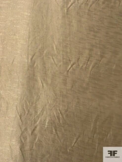 Italian Vintage Ralph Lauren Silk Blend Lamé - Light Gold 14 Italian Vintage Ralph Lauren Silk Blend Lamé - Light Gold -Fabrics And Fabrics Store 17613 4