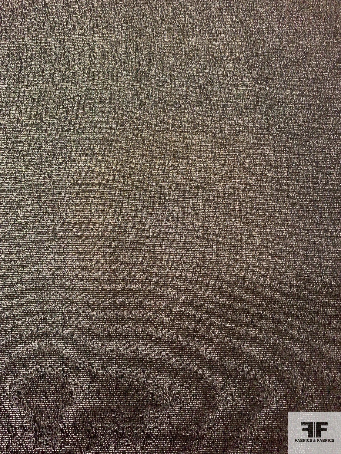 Italian Ottoman Lamé - Gold / Black 6 Italian Ottoman Lamé - Gold / Black - Image 4