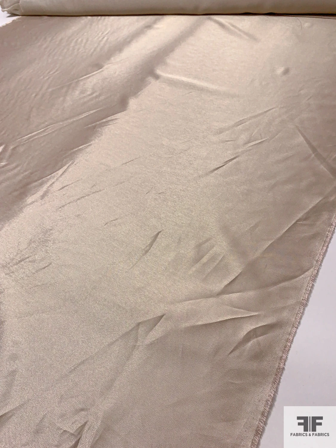 Italian Vintage Ralph Lauren Solid Silk Blend Lamé - Champagne 8 Italian Vintage Ralph Lauren Solid Silk Blend Lamé - Champagne - Image 6