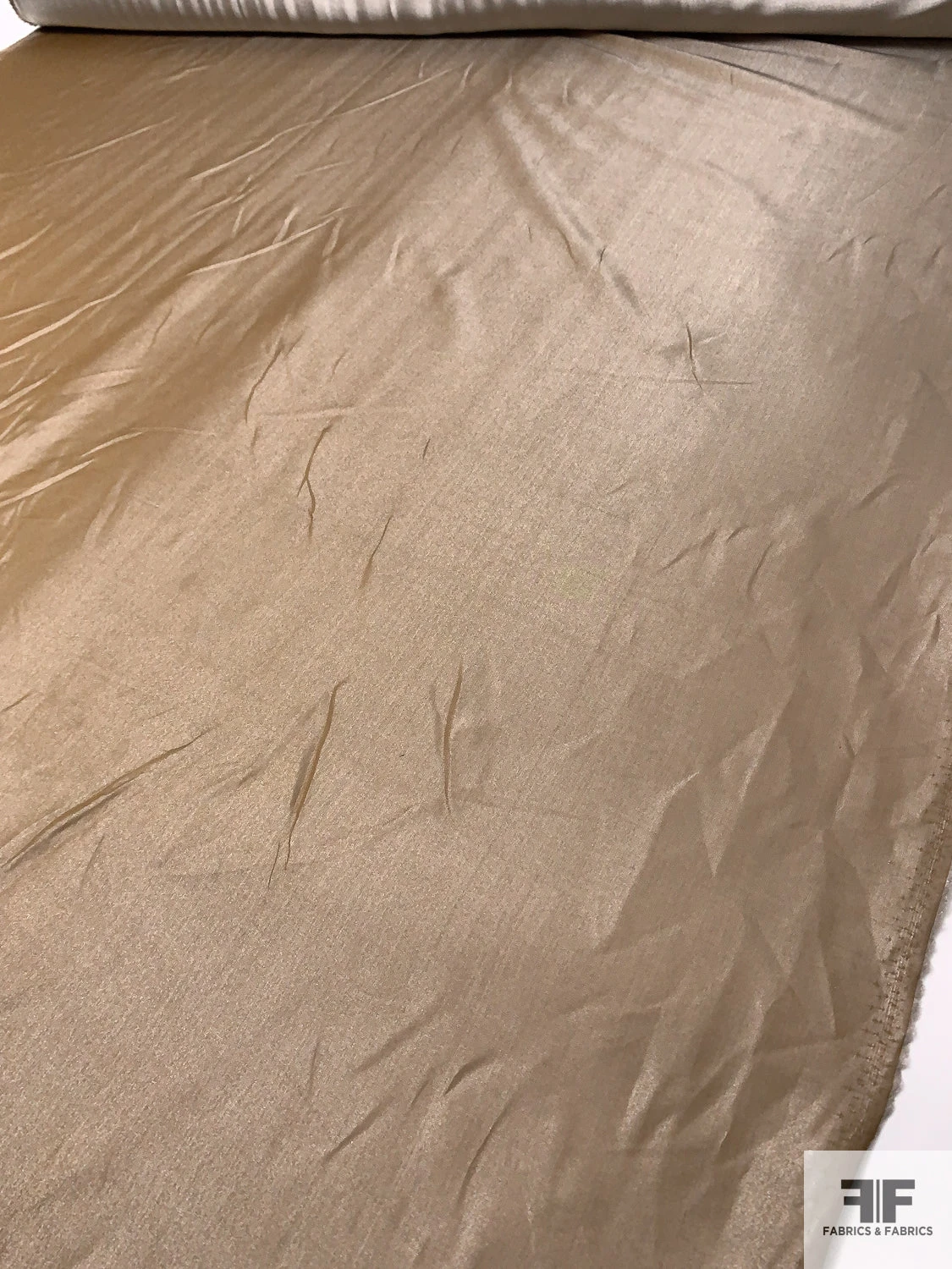 Italian Vintage Ralph Lauren Solid Silk Blend Lamé - Light Gold / Light Brown 8 Italian Vintage Ralph Lauren Solid Silk Blend Lamé - Light Gold / Light Brown - Image 6