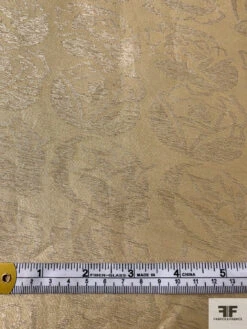 Italian Vintage Ralph Lauren Floral Jacquard Lamé - Oyster Gold / Silver 17 Italian Vintage Ralph Lauren Floral Jacquard Lamé - Oyster Gold / Silver -Fabrics And Fabrics Store 17623 6