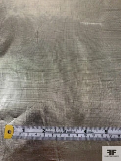 Italian Solid Tissue Lamé - Silvery-Gold -Fabrics And Fabrics Store 17630 5