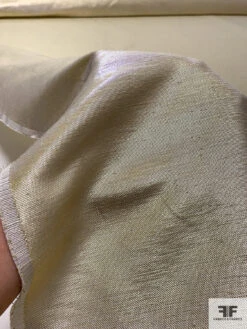 Italian Aurora Borealis Satin Back Lamé - Iridescent Lime Gold 19 Italian Aurora Borealis Satin Back Lamé - Iridescent Lime Gold -Fabrics And Fabrics Store 17637 9