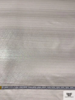 Italian Striped Striations Lightweight Satin Lamé - Gold / Silver / Off-White 16 Italian Striped Striations Lightweight Satin Lamé - Gold / Silver / Off-White -Fabrics And Fabrics Store 17640 5