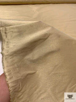 Italian Solid Lamé With Vertical Stretch - Light Gold -Fabrics And Fabrics Store 17653 10