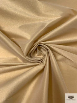 Italian Solid Lamé With Vertical Stretch - Light Gold -Fabrics And Fabrics Store 17653 2