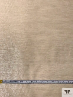 Italian Sheer Organdy Lamé - Metallic Shaker Beige 16 Italian Sheer Organdy Lamé - Metallic Shaker Beige -Fabrics And Fabrics Store 17659 5